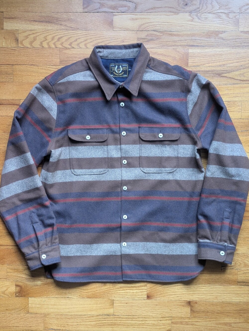 Freenote Cloth Wool Benson Overshirt